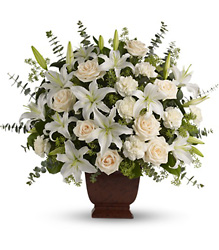 Teleflora's Loving Lilies and Roses Bouquet from Lagana Florist in Middletown, CT